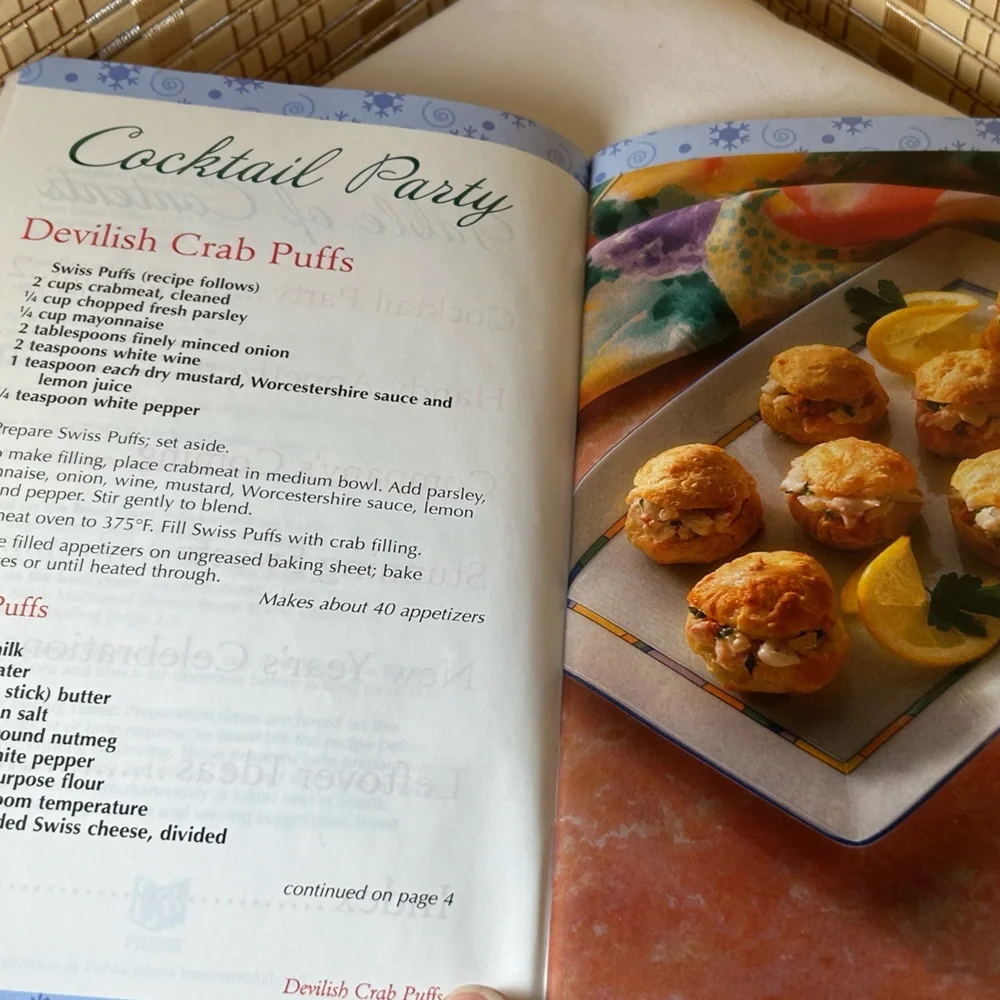 Vintage Booklet- Holiday Party Recipes